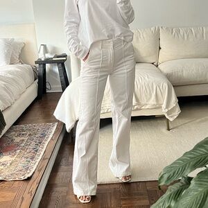 Jonathan Simkhai Ansel Flared Denim Trousers